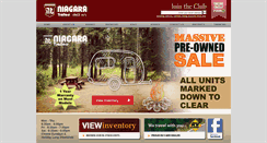 Desktop Screenshot of niagaratrailers.com